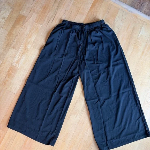 Cider Wide Leg Palazzo Pants Flowing Comfortable Trending 70’s Stylish Boho XL - Picture 2 of 11